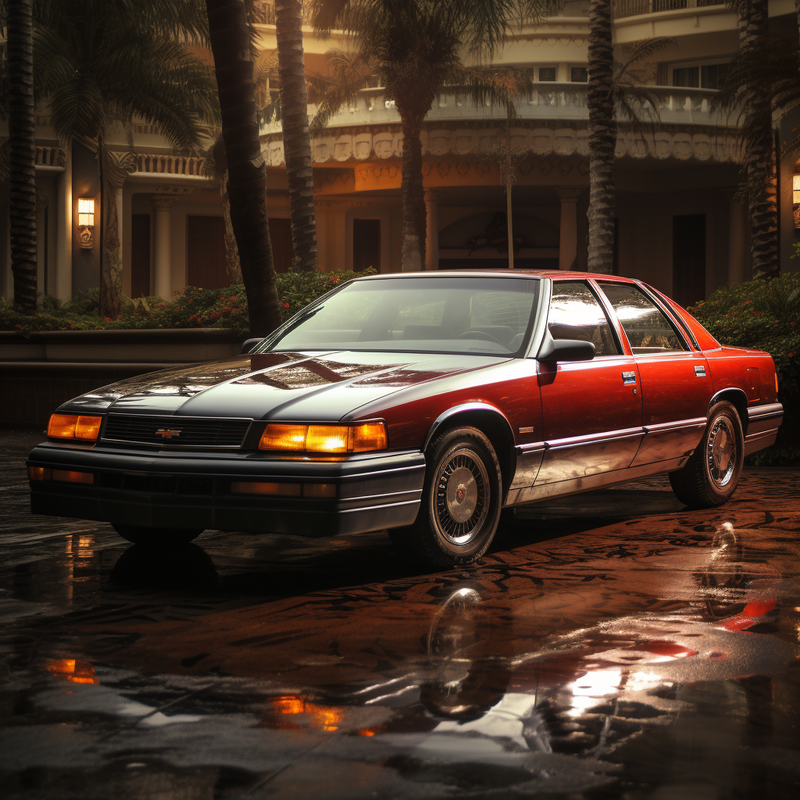 Autowin のシボレー ルミナ セダン (1990-1994) 用プレミアム フロア マット