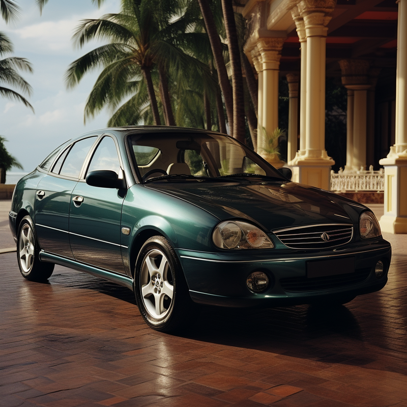 Autowin のプレミアム フロアマット、Daewoo Nubira (J200) 2000-2003 用