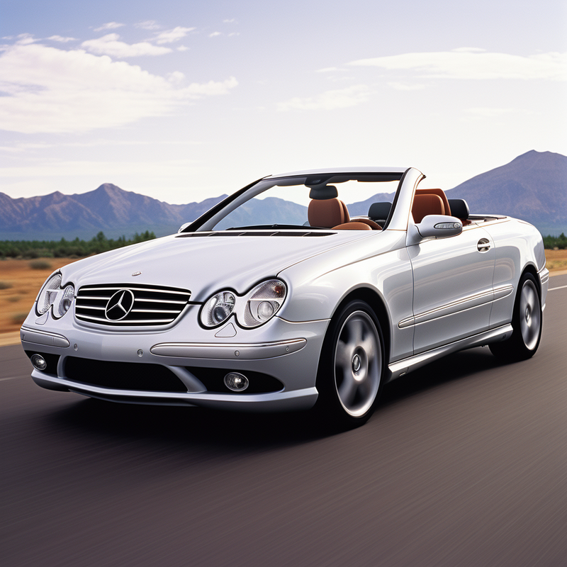 Autowin のプレミアム フロア マットであなたの Mercedes-Benz CLK A208 Convertible (1998-2003) を強化しましょう