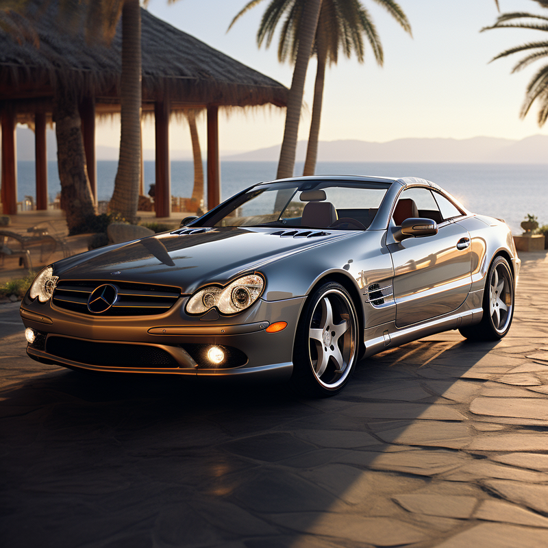 Autowin のプレミアム フロア マットであなたの Mercedes SL R230 (2001-2012) をグレードアップしましょう