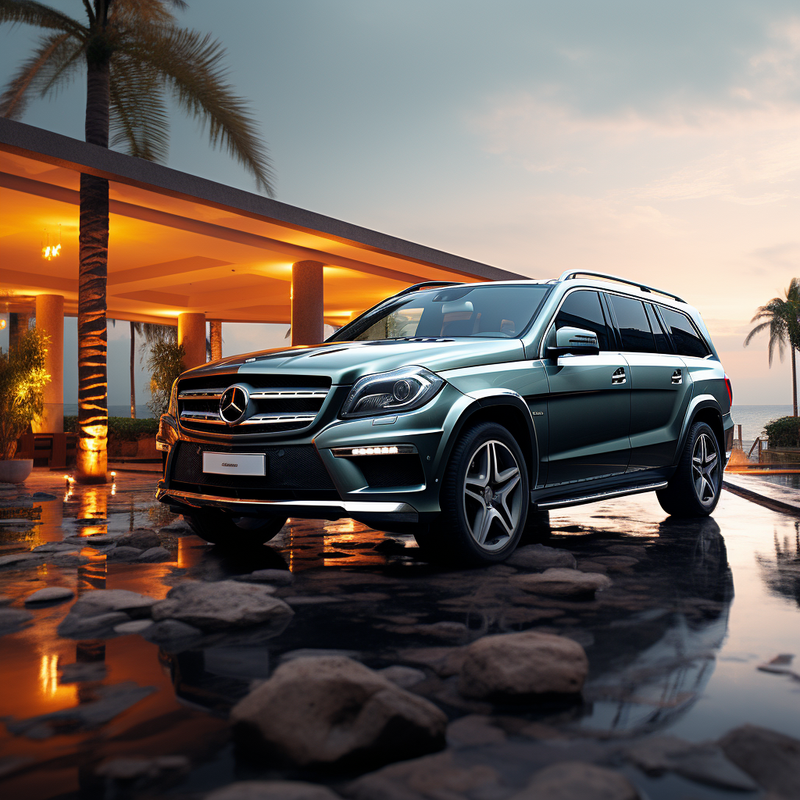 Autowin のプレミアム フロア マットであなたの Mercedes GL X166 (2012-2015) をグレードアップしましょう