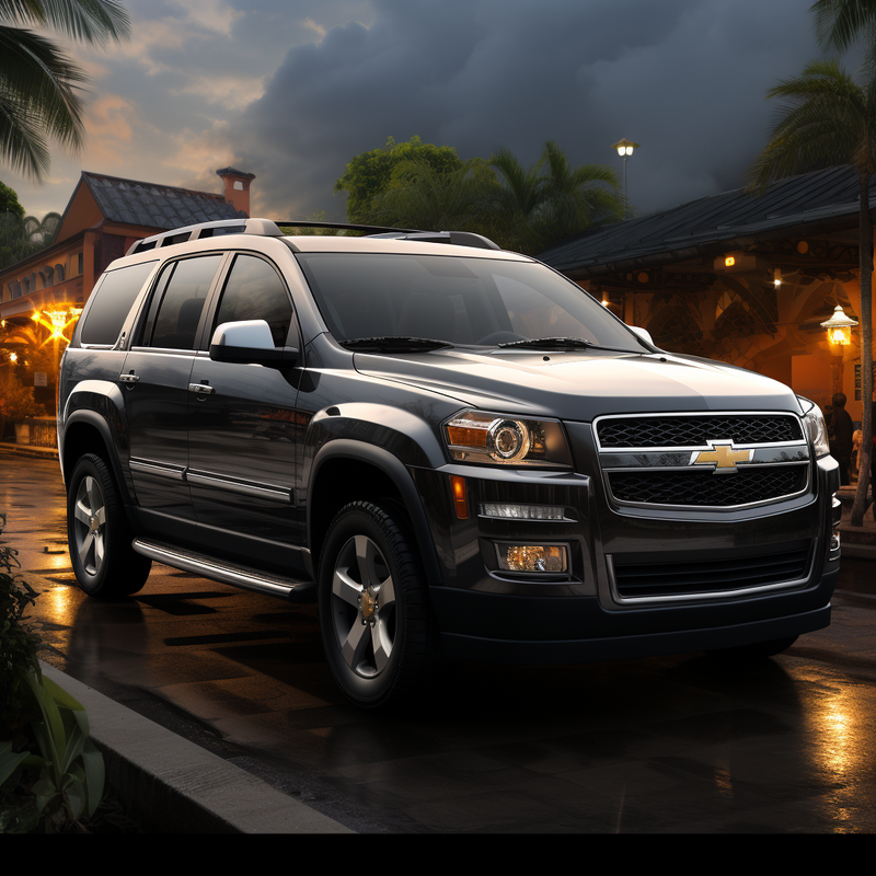 シボレー C140 5 人乗り (2011-2015) 用プレミアム フロアマット