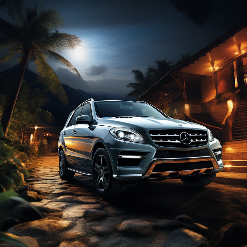 Autowin のプレミアム フロア マットでメルセデス ベンツ M クラス W166 (2011-2015) をグレードアップしましょう