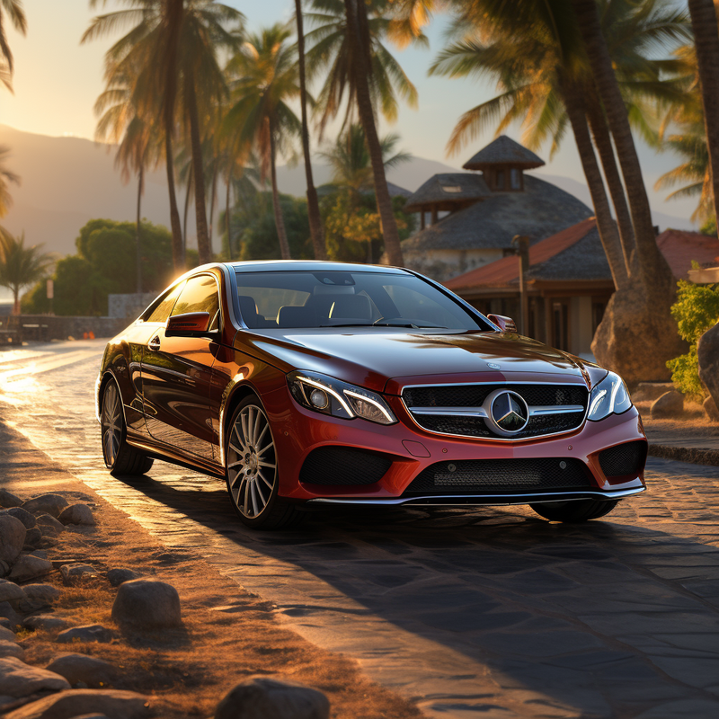 Autowin のプレミアム フロア マットでメルセデス ベンツ E クラス C207 クーペ フェイスリフト (2013-2017) をグレードアップしましょう