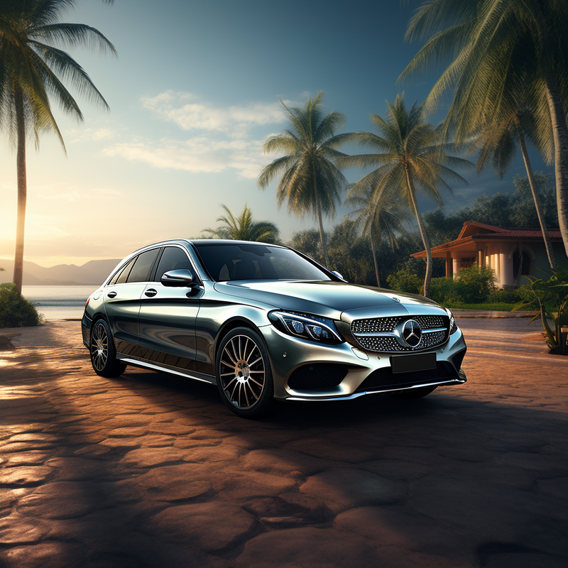 Autowin のプレミアム フロア マットでメルセデス ベンツ C クラス S205 ワゴン (2014-2018) をグレードアップしましょう