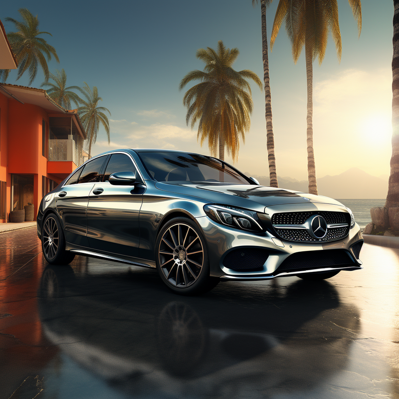 Autowin のプレミアム フロア マットでメルセデス ベンツ C クラス W205 セダン (2014-2018) をグレードアップしましょう