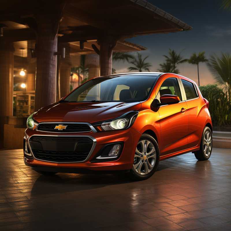 Autowin のシボレー マティス用プレミアム フロア マット