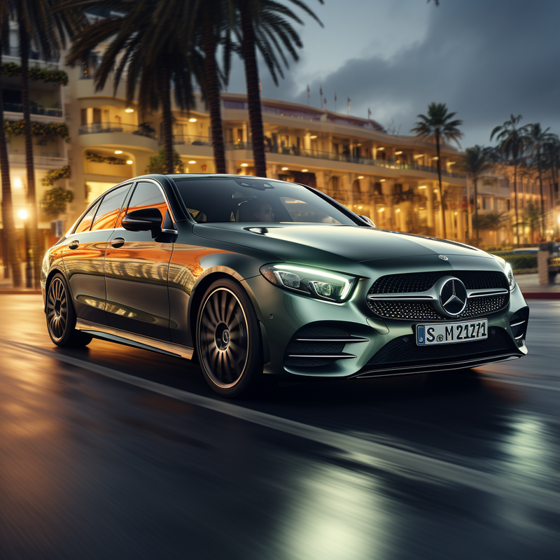 Autowin のプレミアム フロア マットでメルセデス ベンツ C クラス W206 セダン ハイブリッド (2021-2023) をグレードアップしましょう