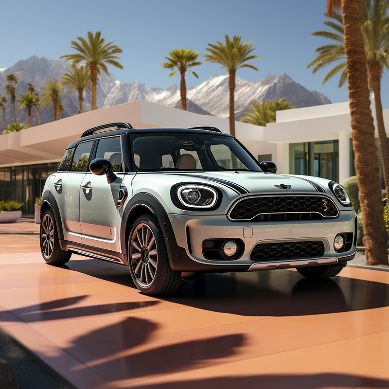 Mini Countryman F60 ハイブリッド (2020-2023) 用にカスタマイズされた保護: Autowin のフロアマットコレクション