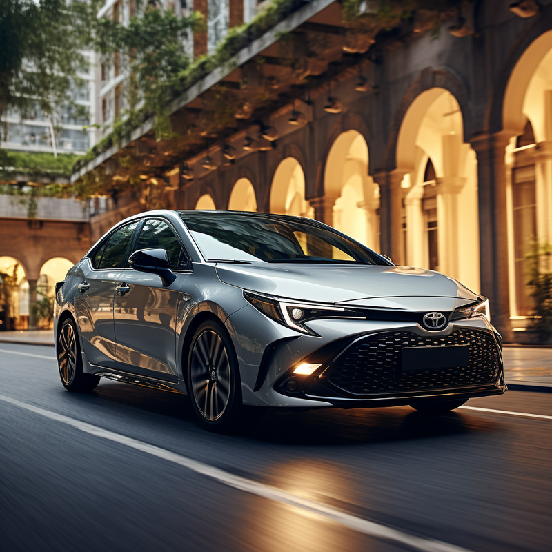 Autowin のトヨタ カローラ セダン (2019-2023) 用オーダーメイドフロアマット