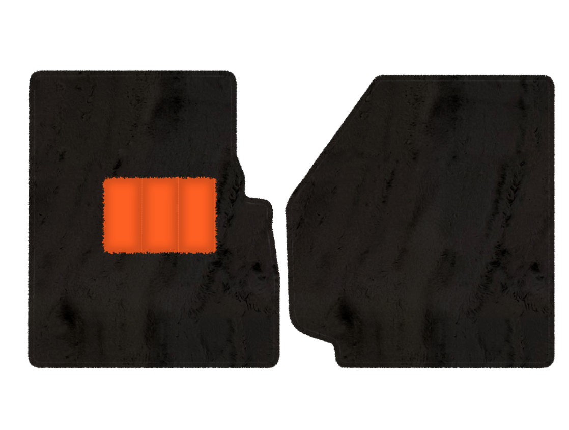Premium Sheepskin Floor Mats for Land Rover Discovery (2004-2009)