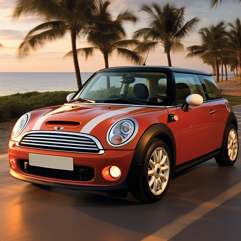 Autowin の Cooper/One R50 (2001-2007) モデルに合わせたプレミアム フロア マット