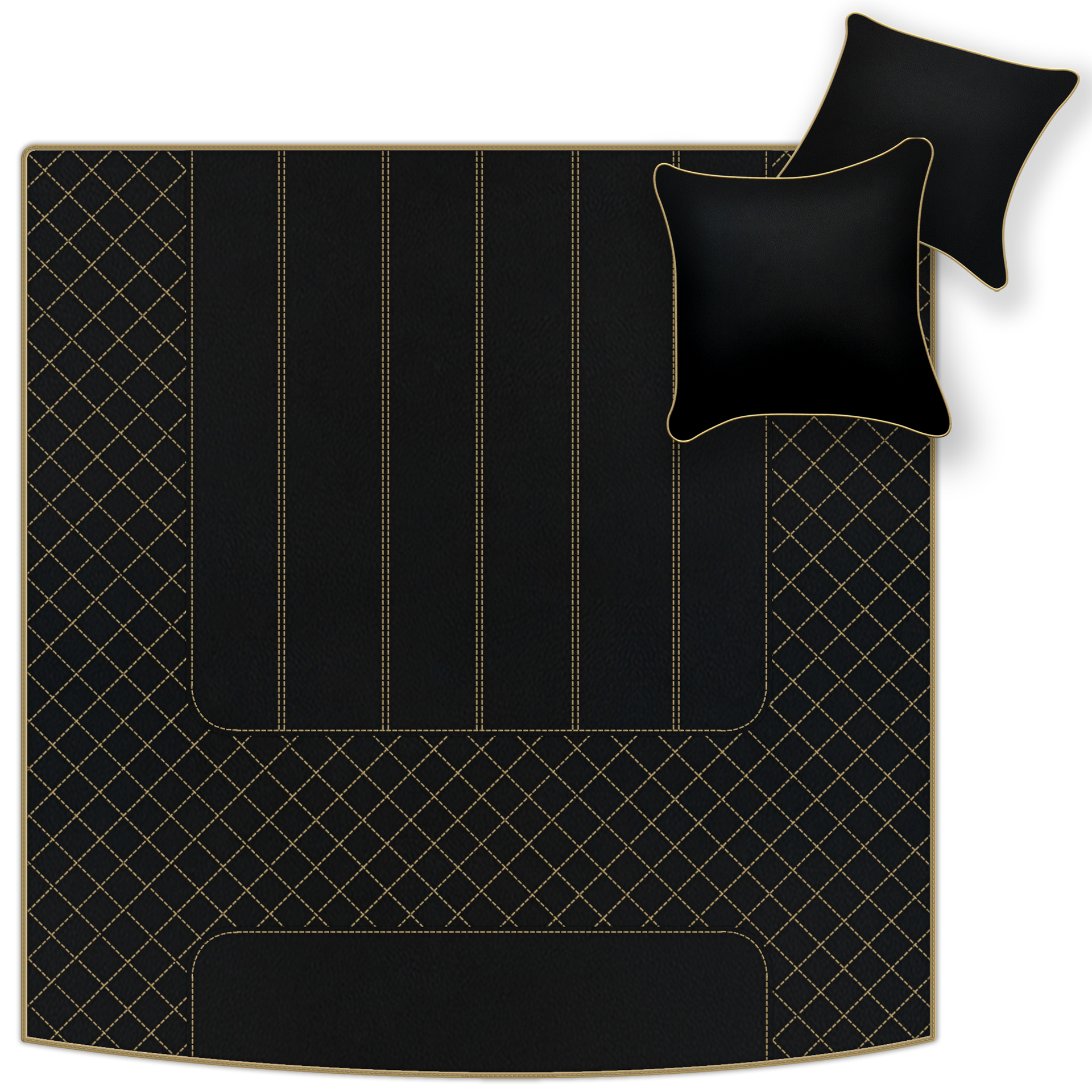 本物のシープスキン フロア マット Bentley Bentayga Er56 デザイン ブランド - ER56 Design