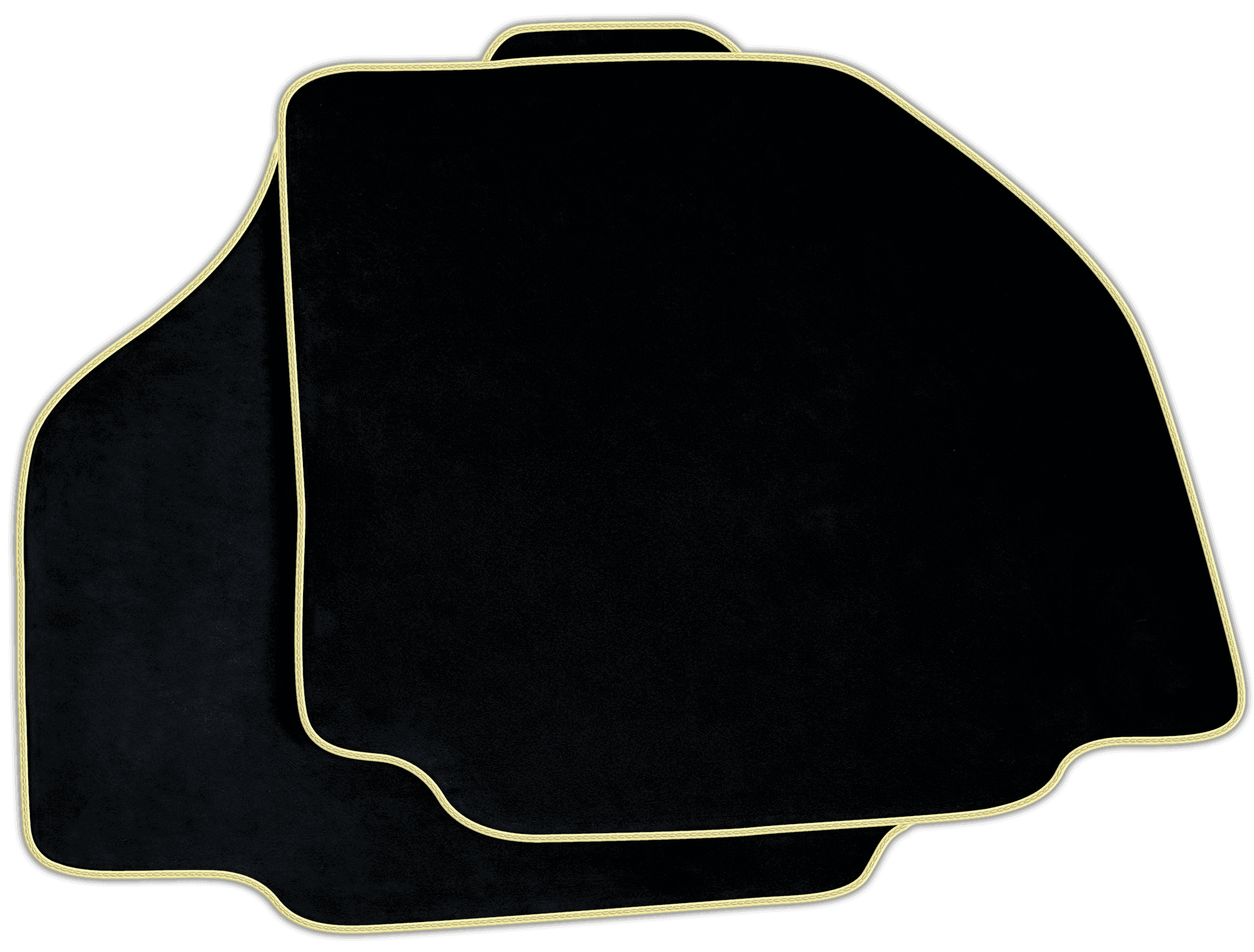 Black Alcantara Floor Mats for Ferrari 488 Pista Spider | Various Trim Colors