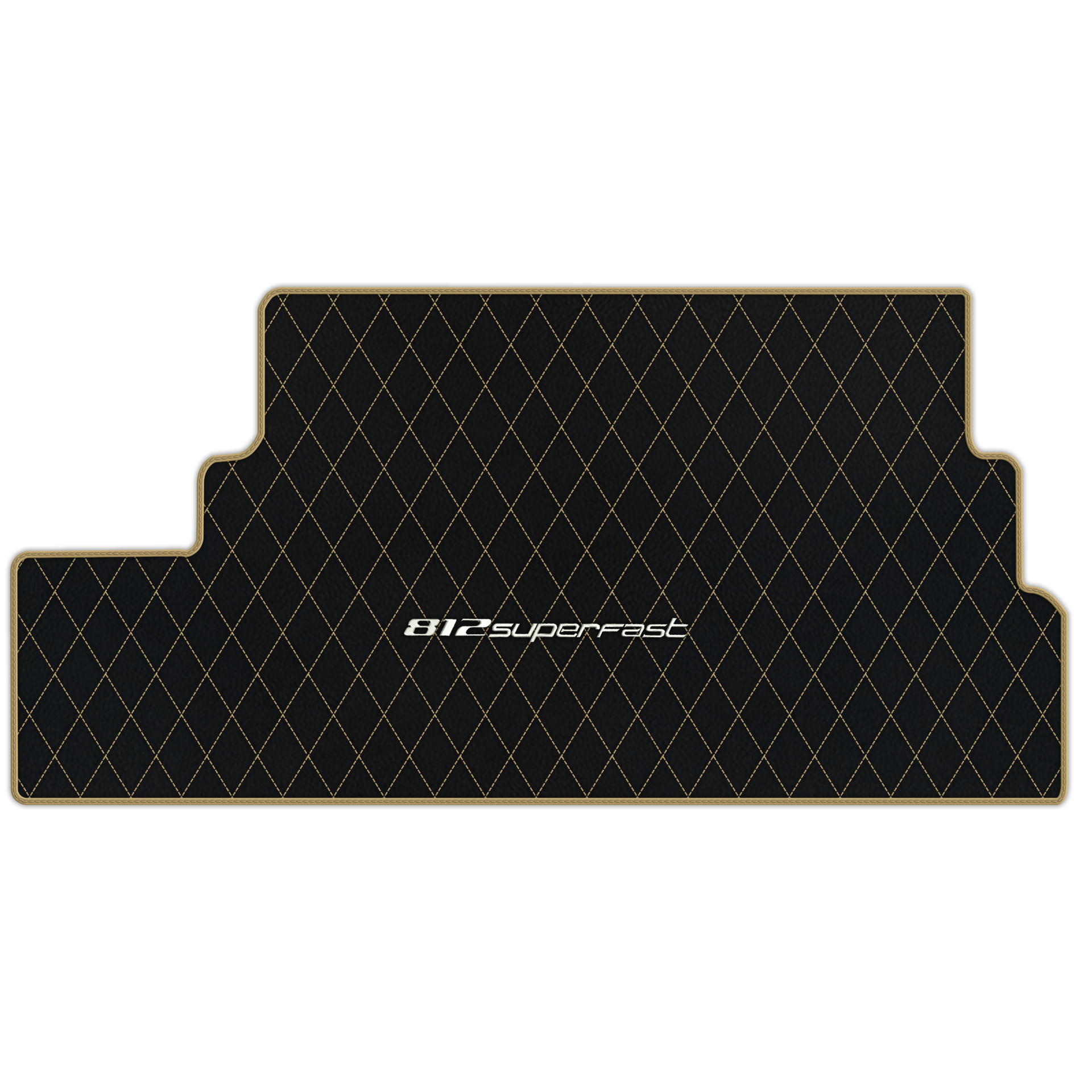 Premium Black Leather Floor Mats for Ferrari F12 (2012-2022)