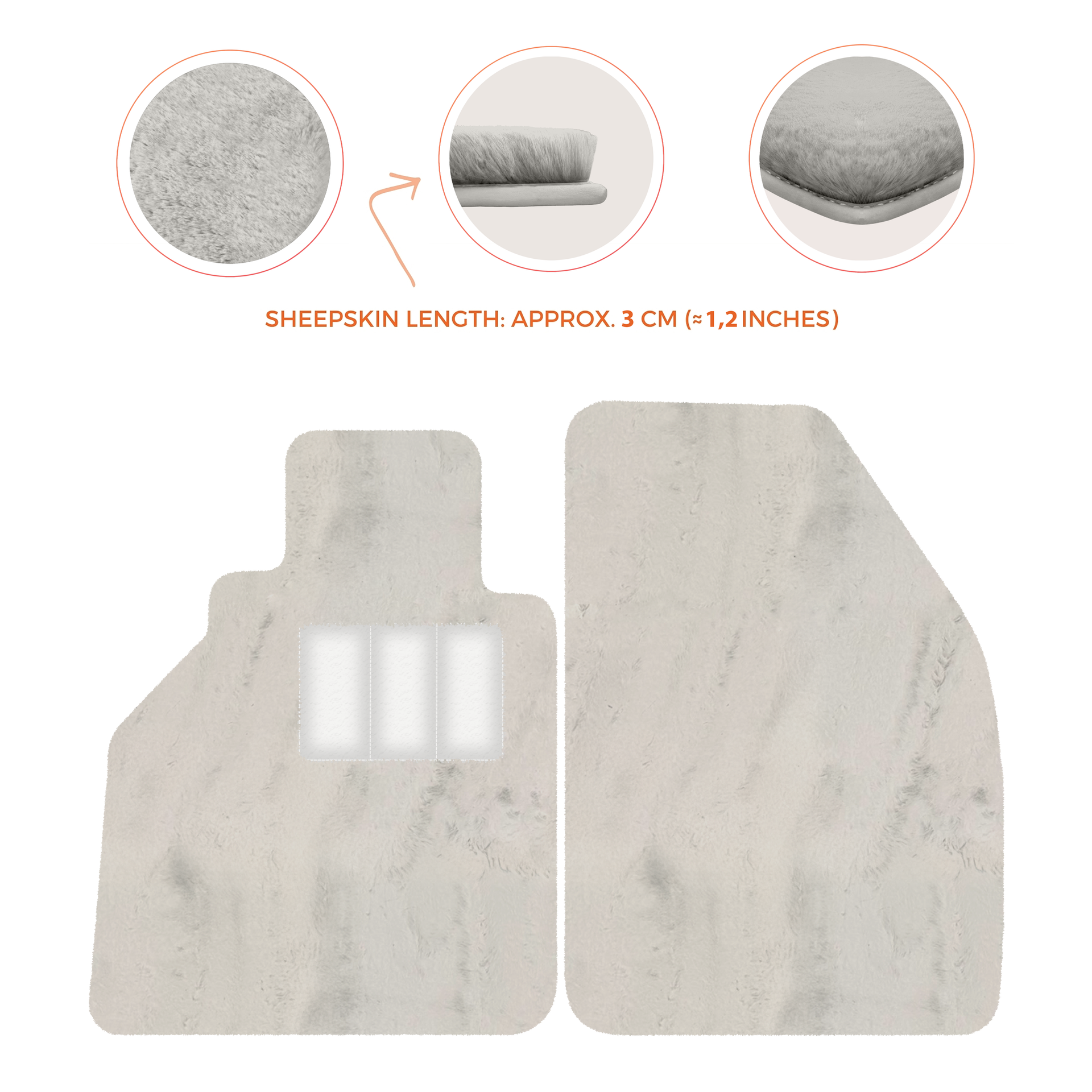 Dunkelblaue Fußmatten für Porsche 986 Boxster (1996-2004) mit Leder - AutoWin