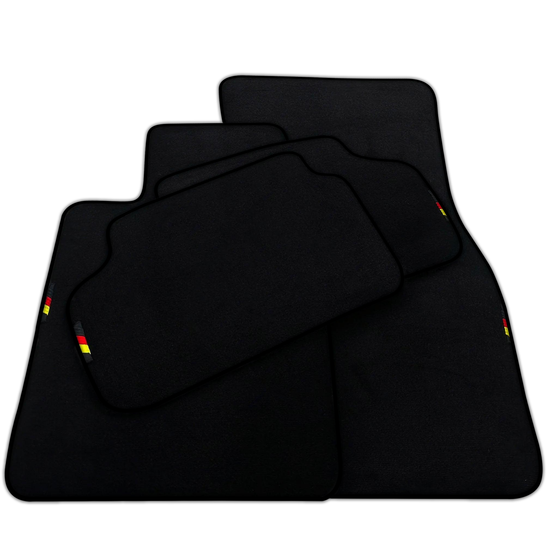 Black Floor Mats For BMW 3 Series G20 Germany Edition | Various Trim Colors