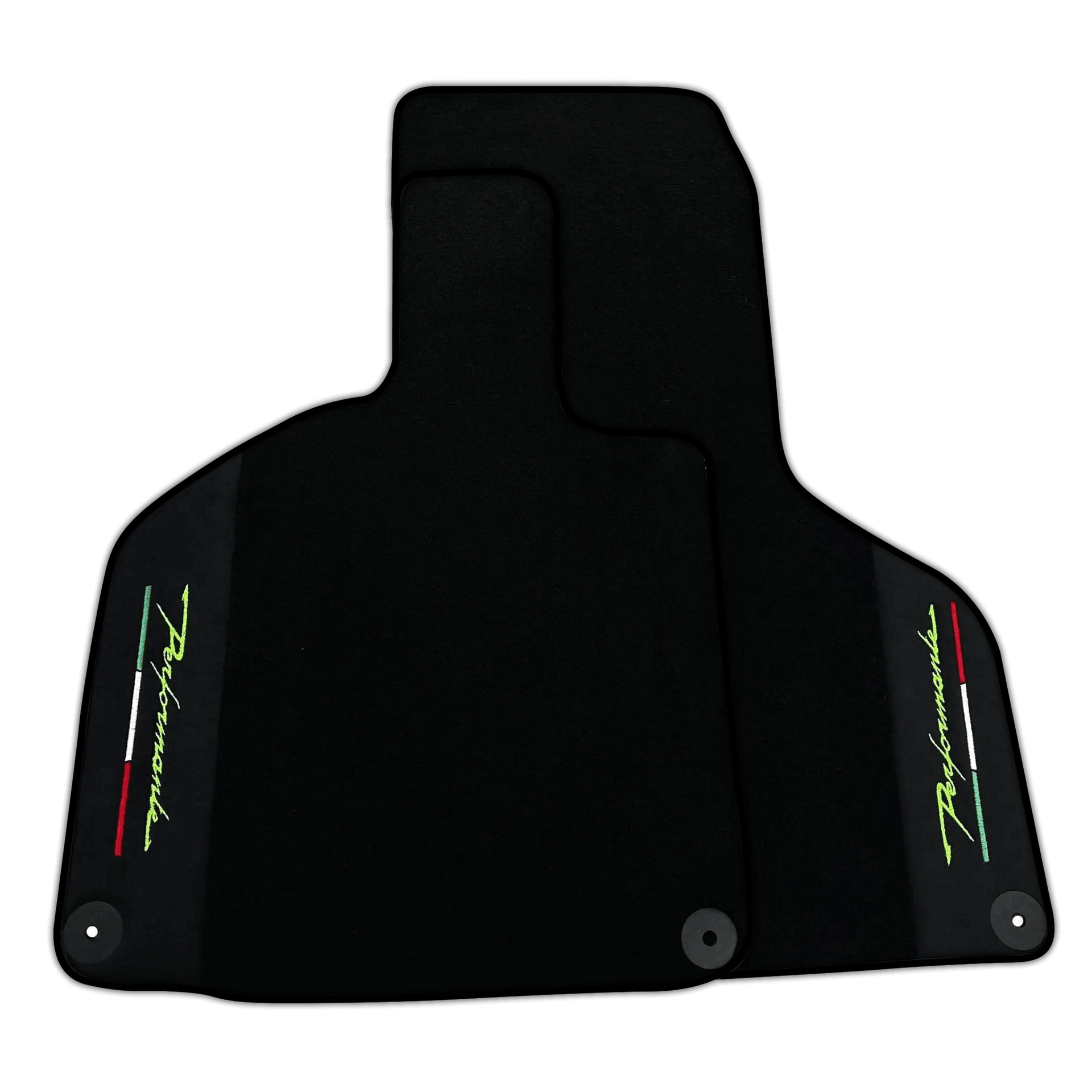 Floor Mats for Lamborghini Huracan Perfomante with Alcantara Leather | Various Trim Colors