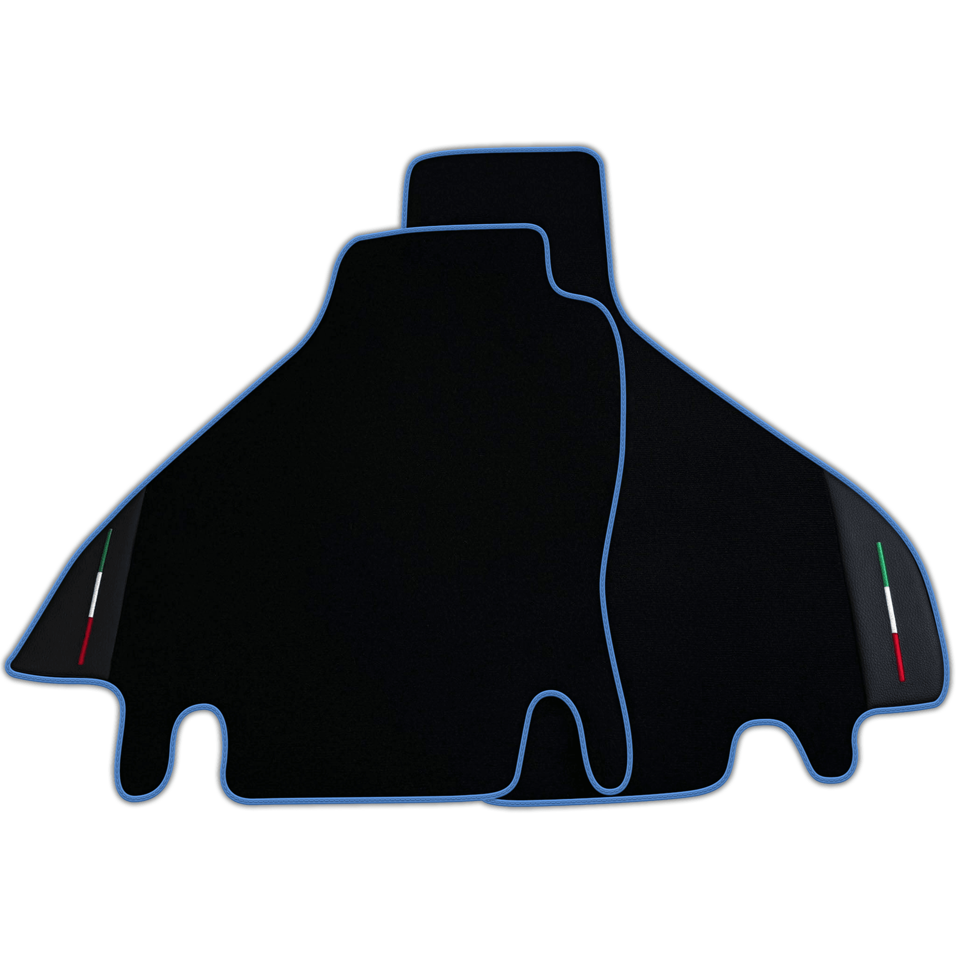 Custom Floor Mats for Ferrari Testarossa (1984–1996) with Leather