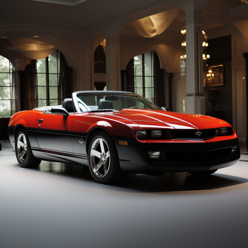 Autowin のシボレー カマロ 第 4 世代 (1992-2002) 用プレミアム フロア マット