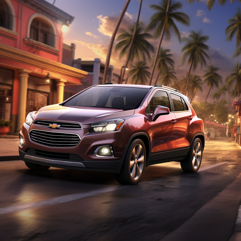 Autowin のシボレー トラックス (2013-2023) 用プレミアム フロア マット