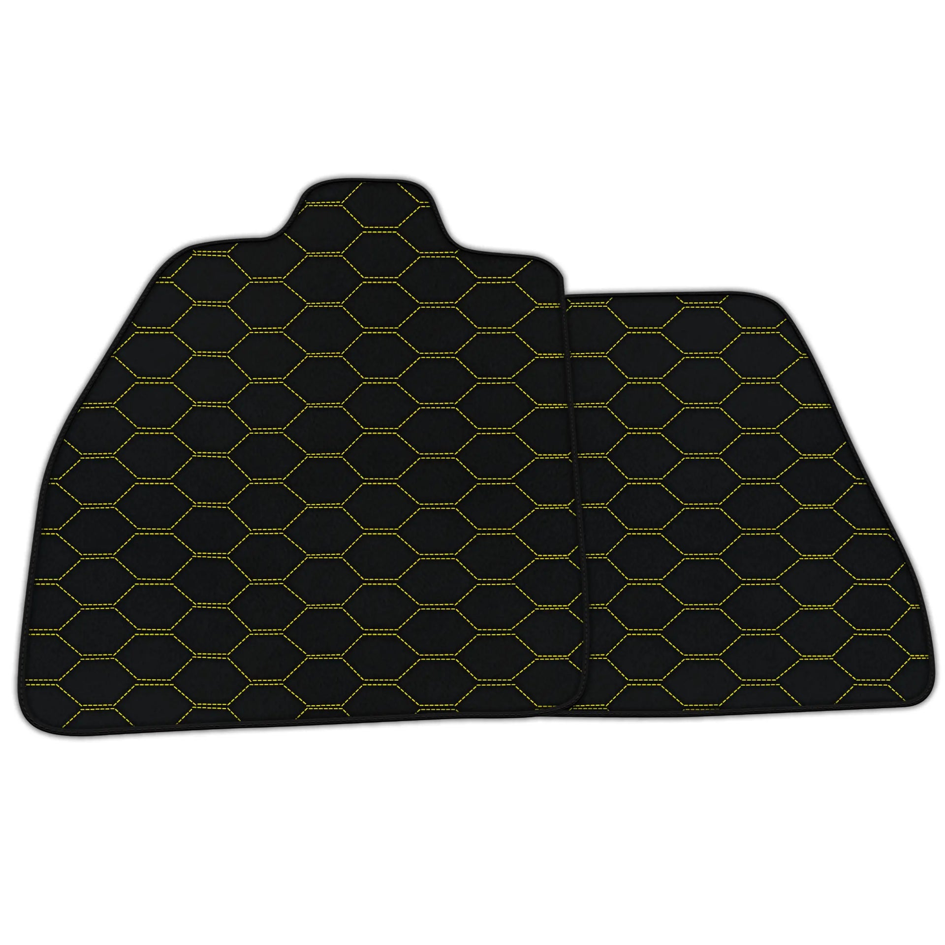 Customizable Leather Floor Mats with Divario Pattern for Maserati MC20 (2020-2023)
