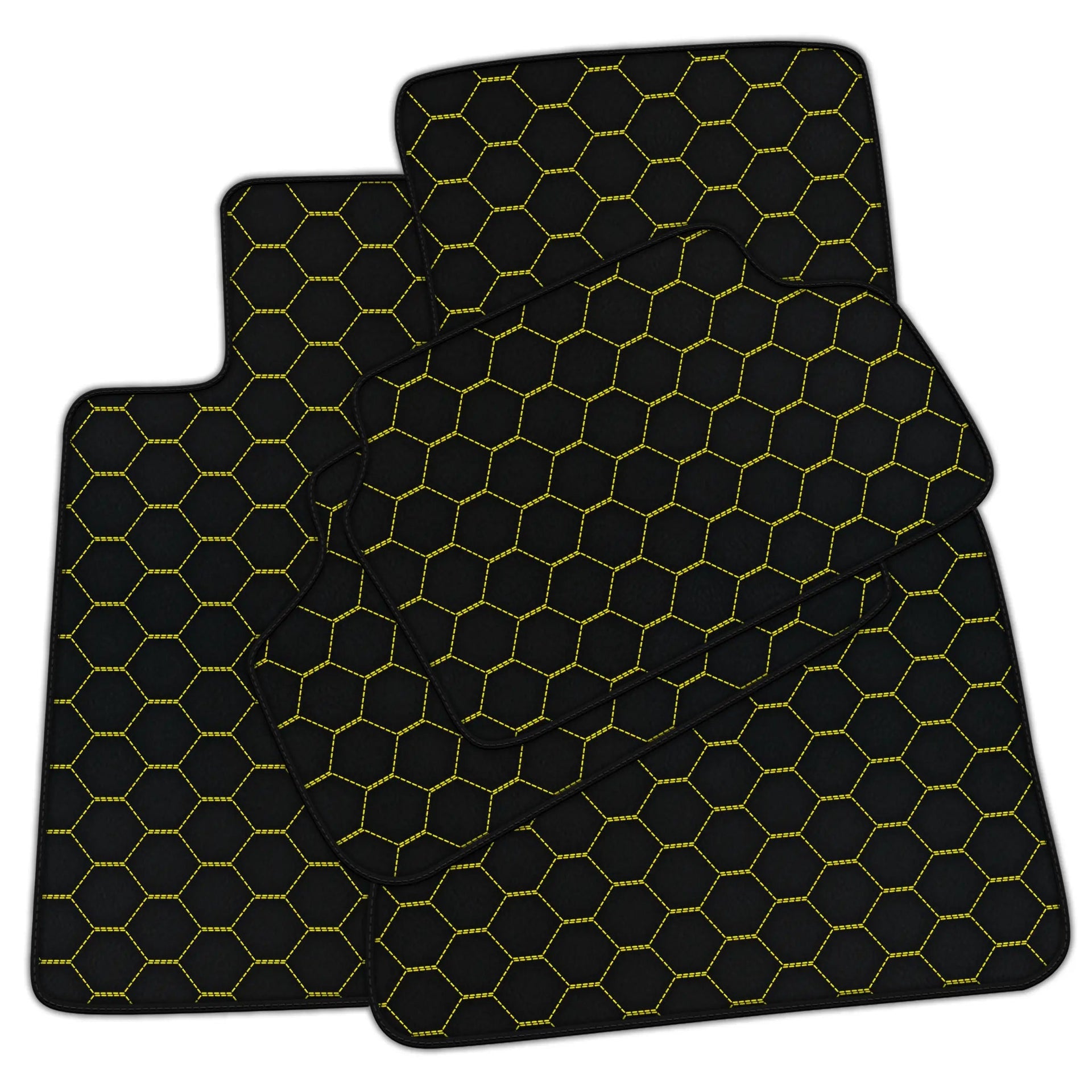 Stylish Customizable Leather Floor Mats for BMW Gran Tourer F46 (2015-2022) 7 Seats