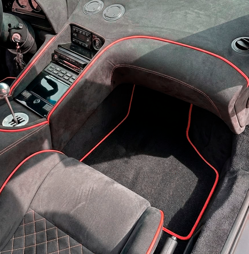 レザーフロアマット