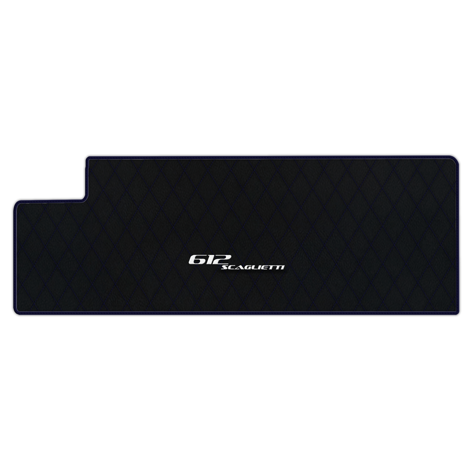 Luxury Black Leather Floor Mats for Ferrari 612 Scaglietti (2005-2011)