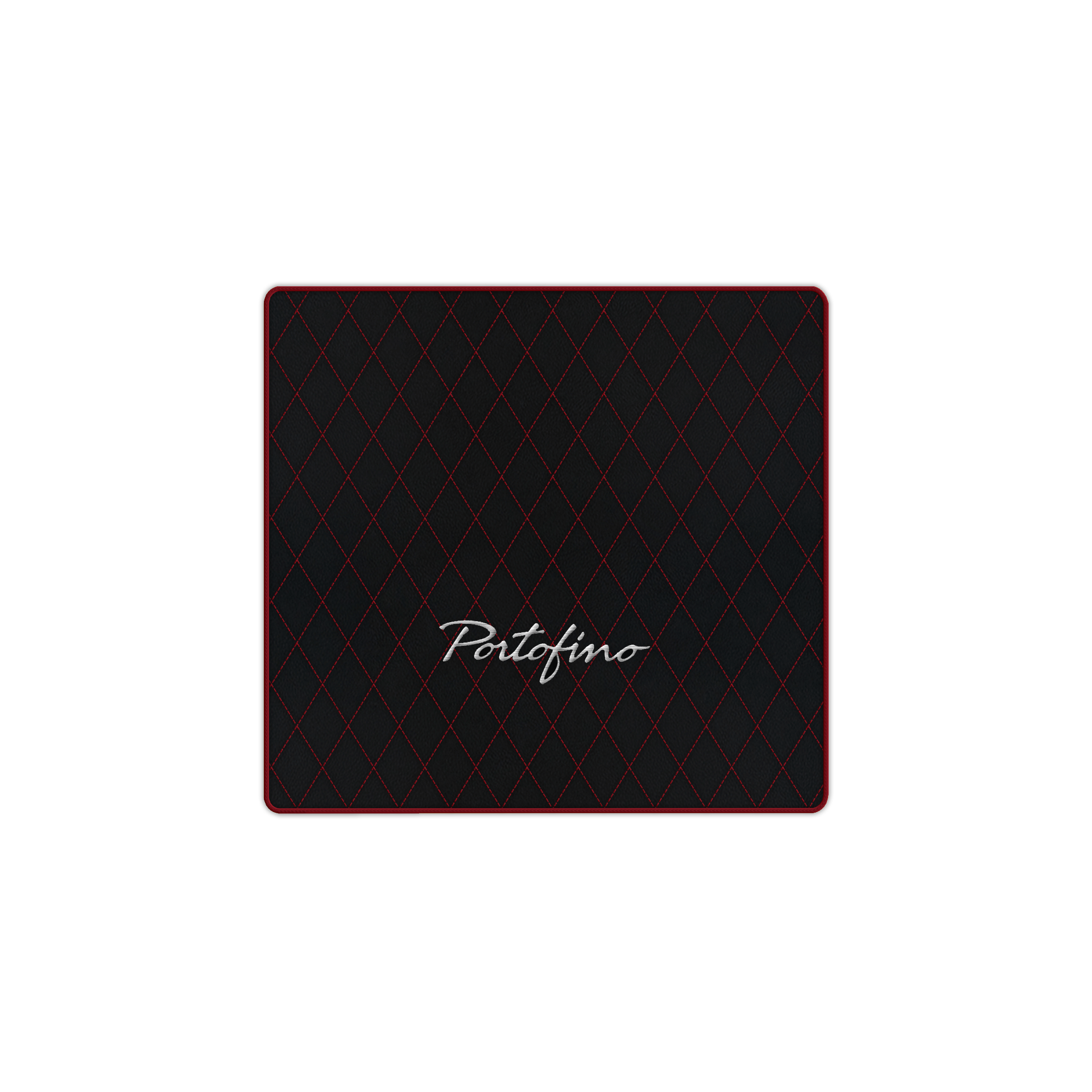 Custom Black Leather Floor Mats for Ferrari 812 Superfast (2018-2023)