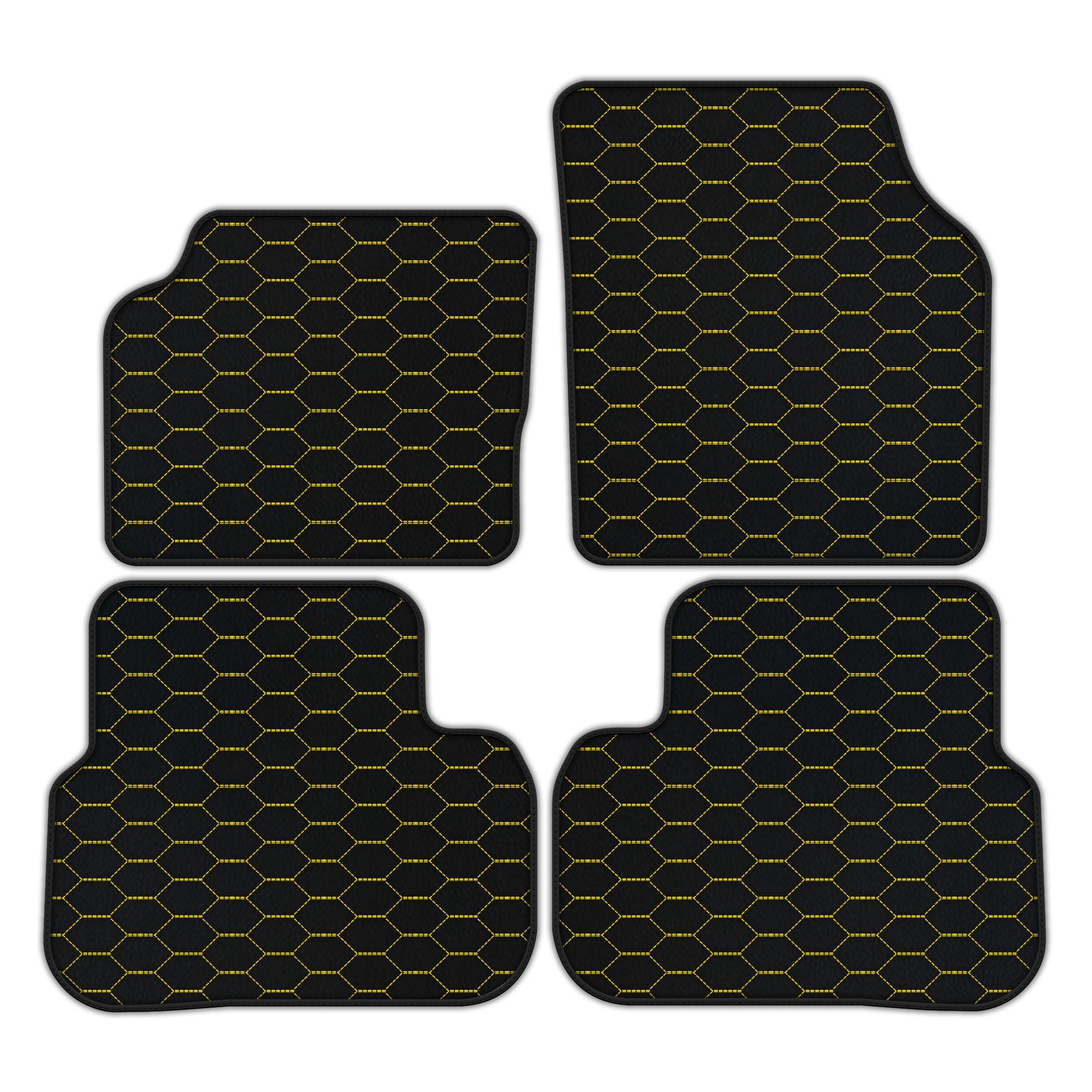 Customizable Leather Floor Mats for Land Rover Discovery 2004-2009
