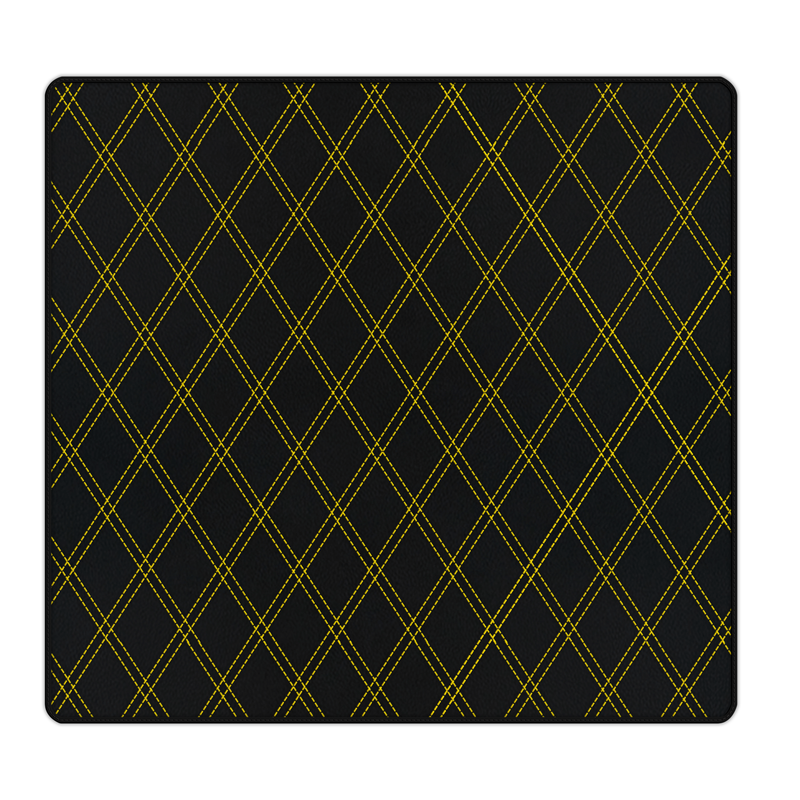 フェラーリ ポルトフィーノ(2018-2023)用ダブルダイヤモンドパターンのカスタマイズ可能なレザートランクフロアマット