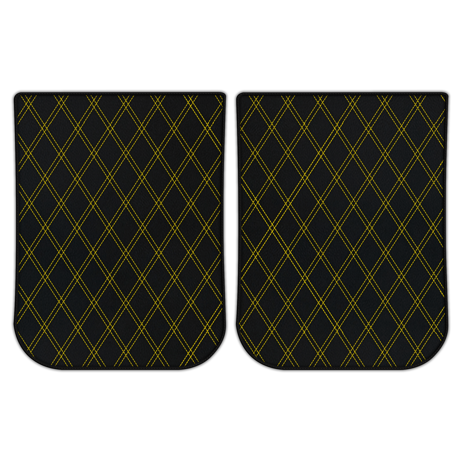 Customizable Floor Mats From Carpet With Leather for Ferrari LaFerrari (2013-2018) - AutoWin