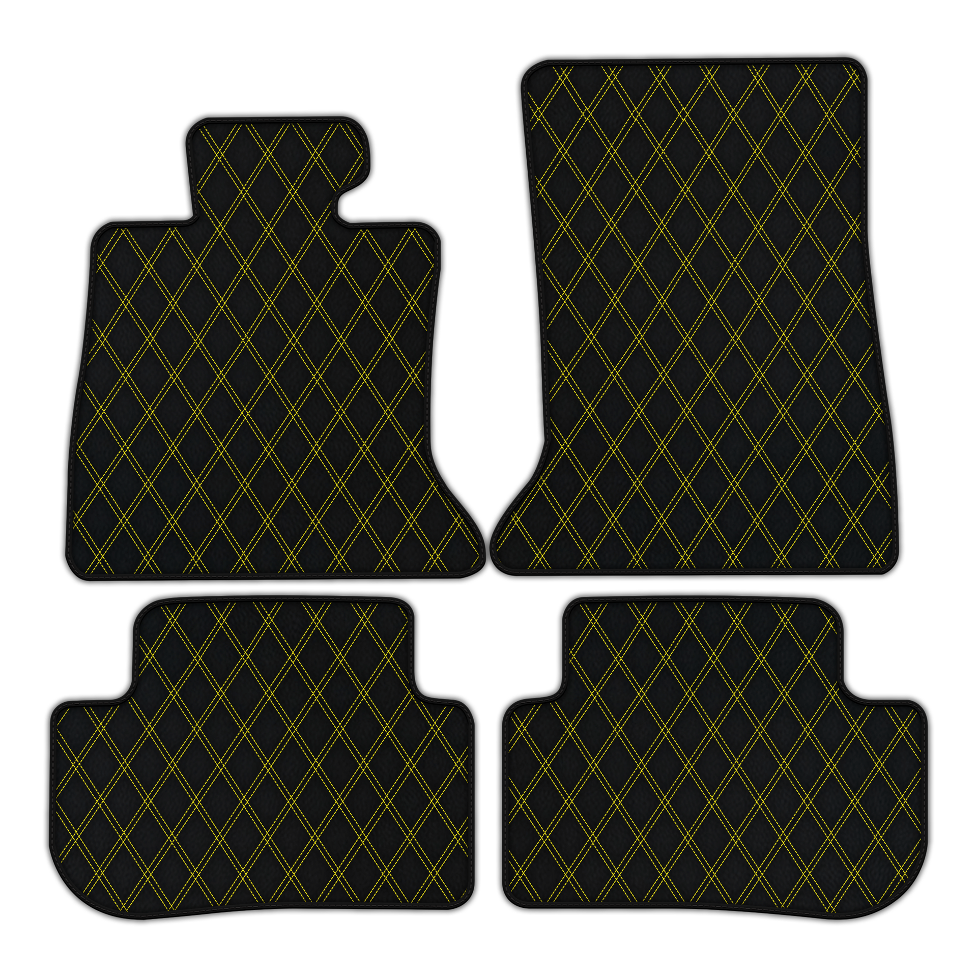 Customizable Leather Floor Mats for Mini Countryman R60 (2010-2017)