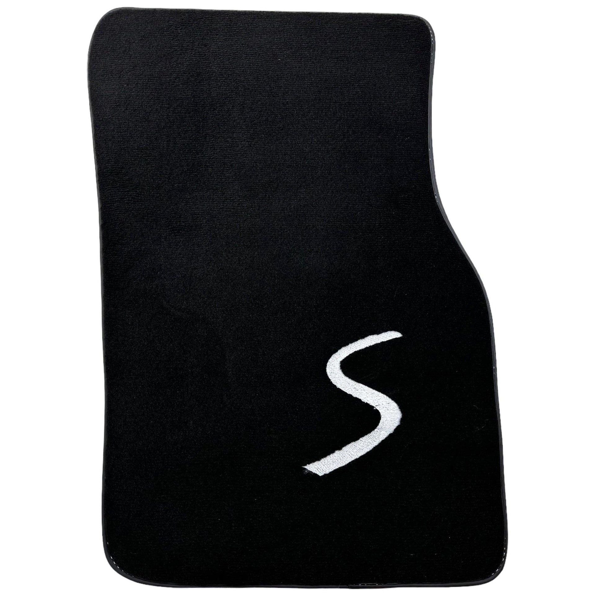 Black Floor Mats for Mini Cooper / One R53 (2001-2007) Cooper S - AutoWin