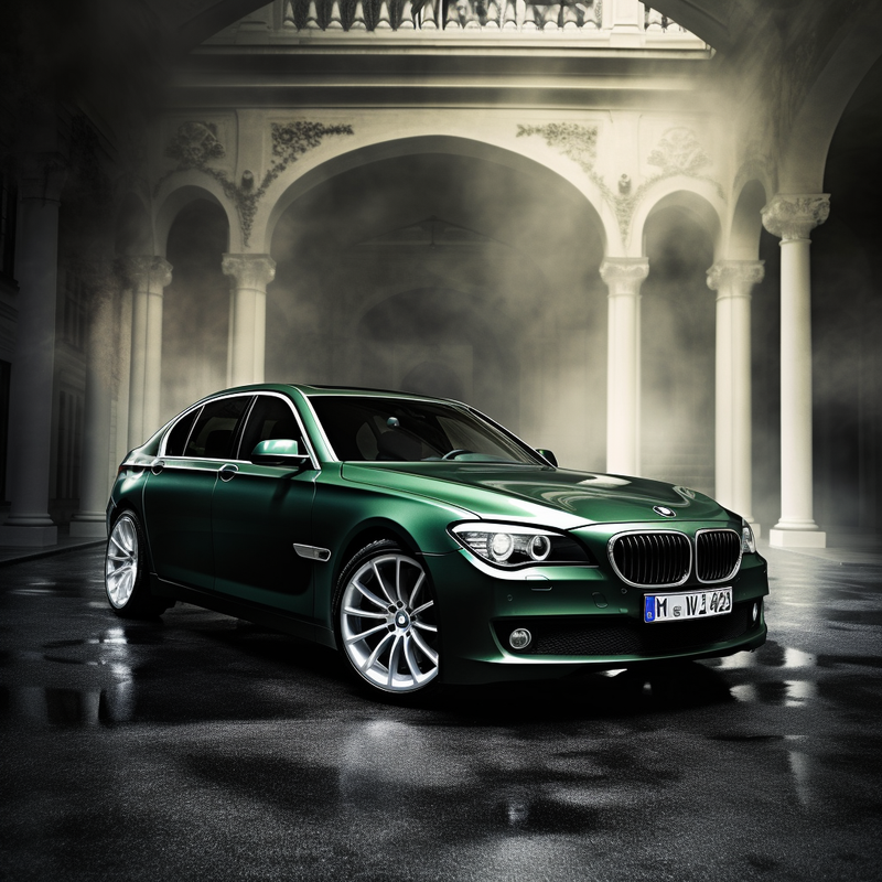 BMW 7 シリーズ F01 (2008-2015) 用プレミアム フロア マット