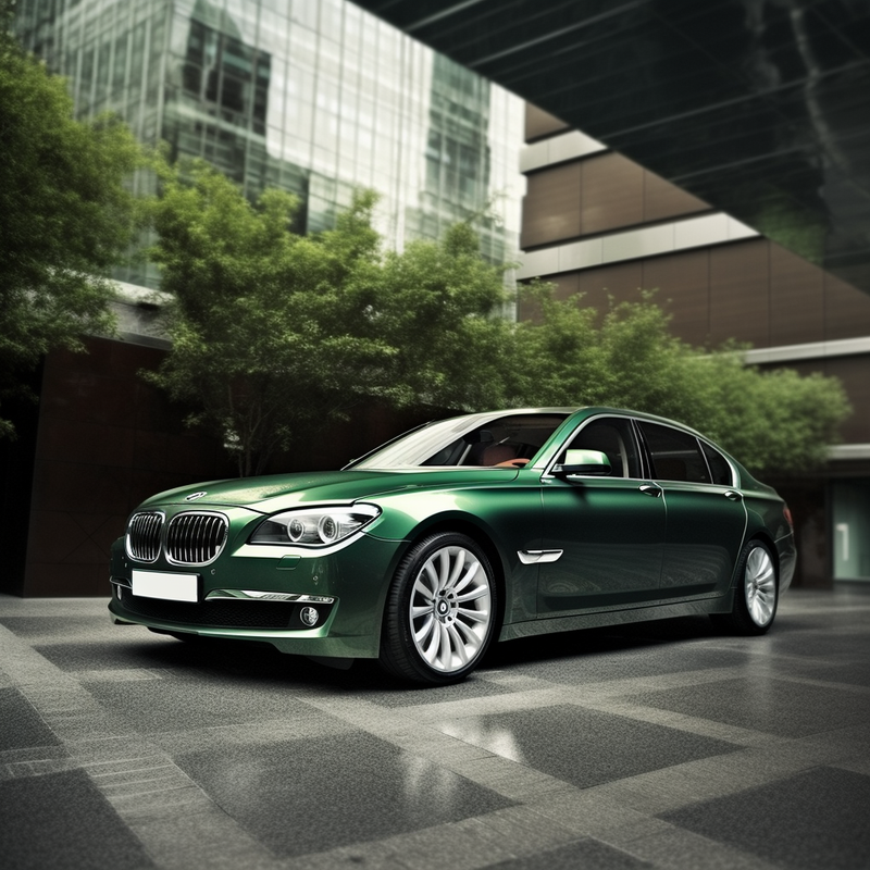 BMW 7 シリーズ F02 ロングバージョン (2009-2015) 用プレミアム フロア マット