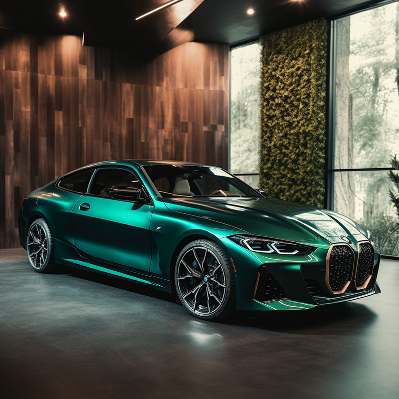 BMW 4 シリーズ用のプレミアム フロア マットG22 クーペ (2020-2025)