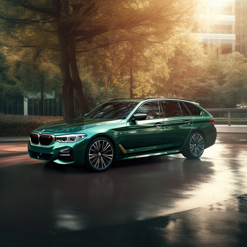 BMW 5 シリーズ用のプレミアム フロア マットG31 ワゴン 2017-2023)