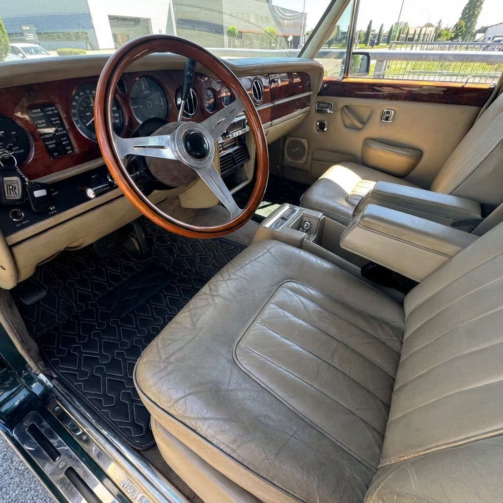 レザーフロアマット