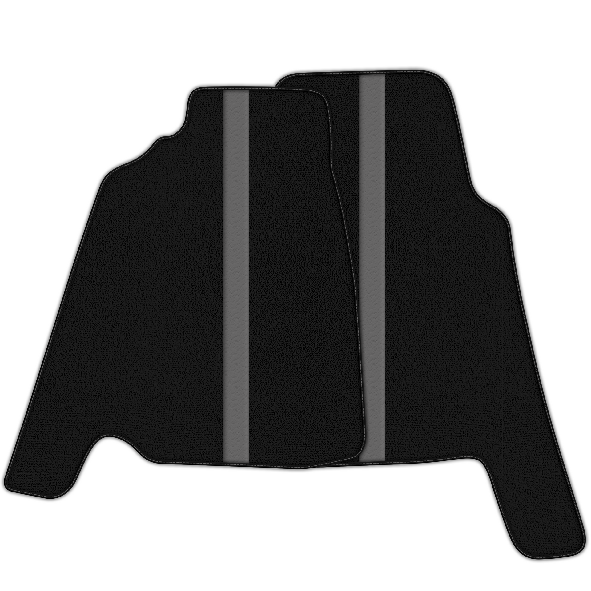 Black Floor Mats for Ferrari 348 TS (1989-1995) | Custom Fit