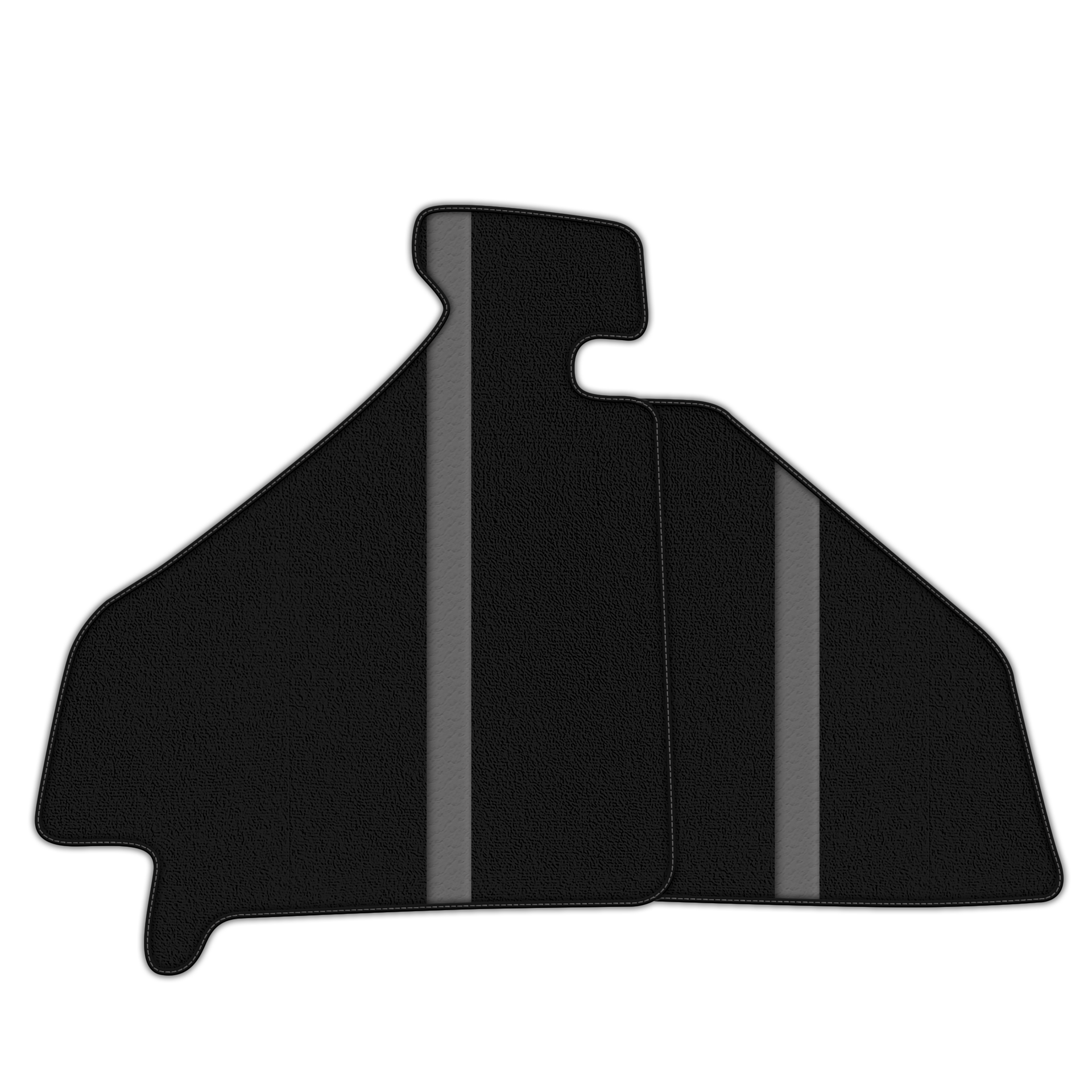 Luxury Black Floor Mats for Ferrari 550 Maranello (1996-2002)