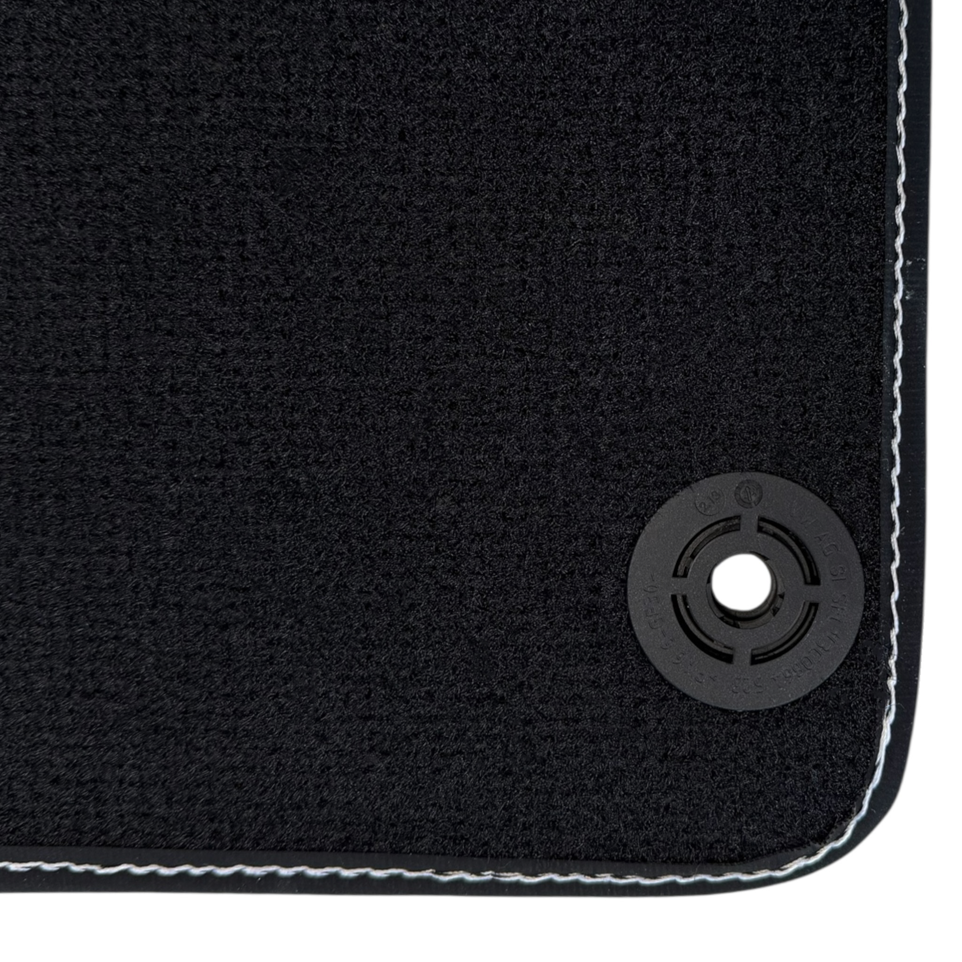 Lamborghini Huracan Floor Mats with Italian Flag and Logo in Orange Embroidery