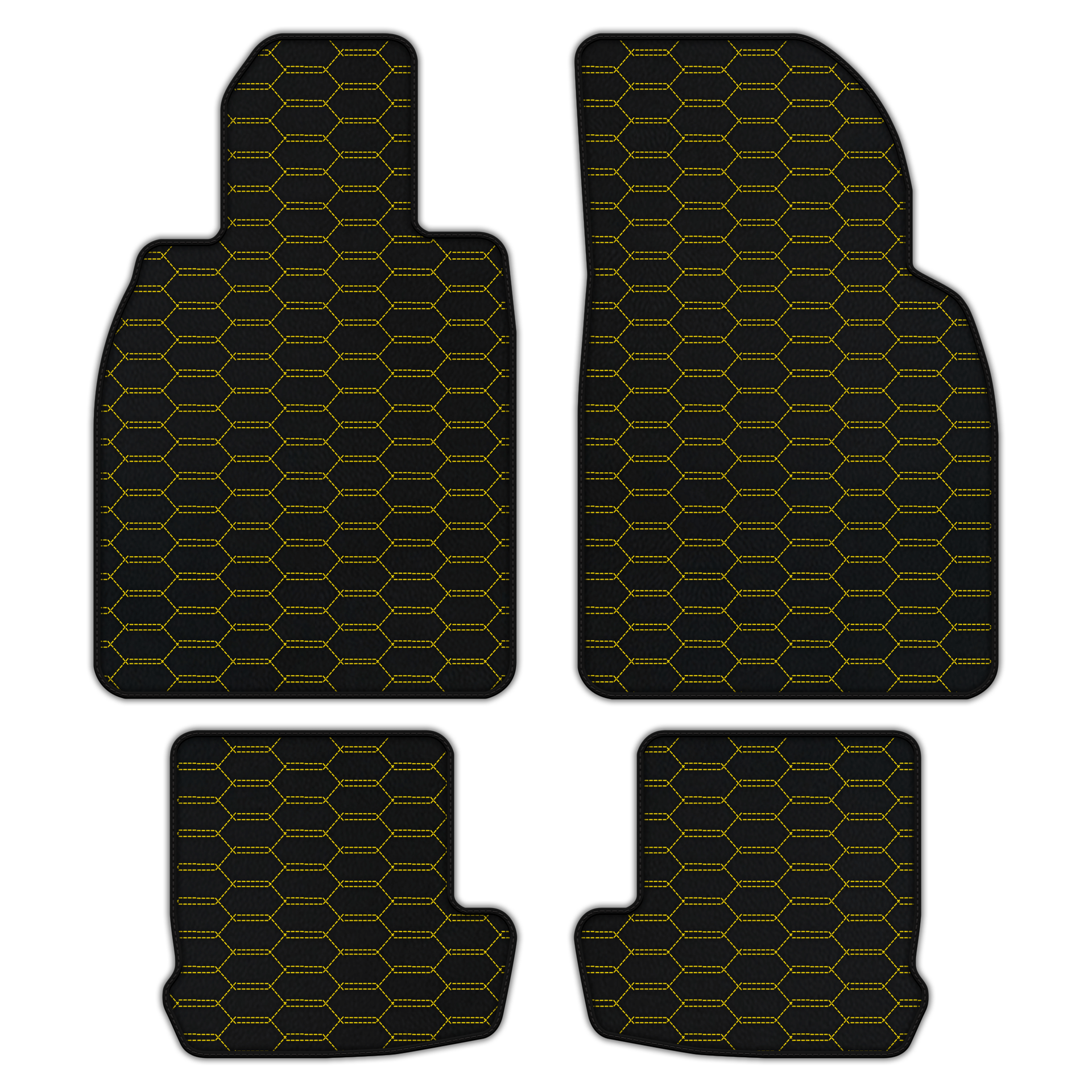 Customizable Leather Floor Mats for Porsche 911 - 991 (2012-2019)