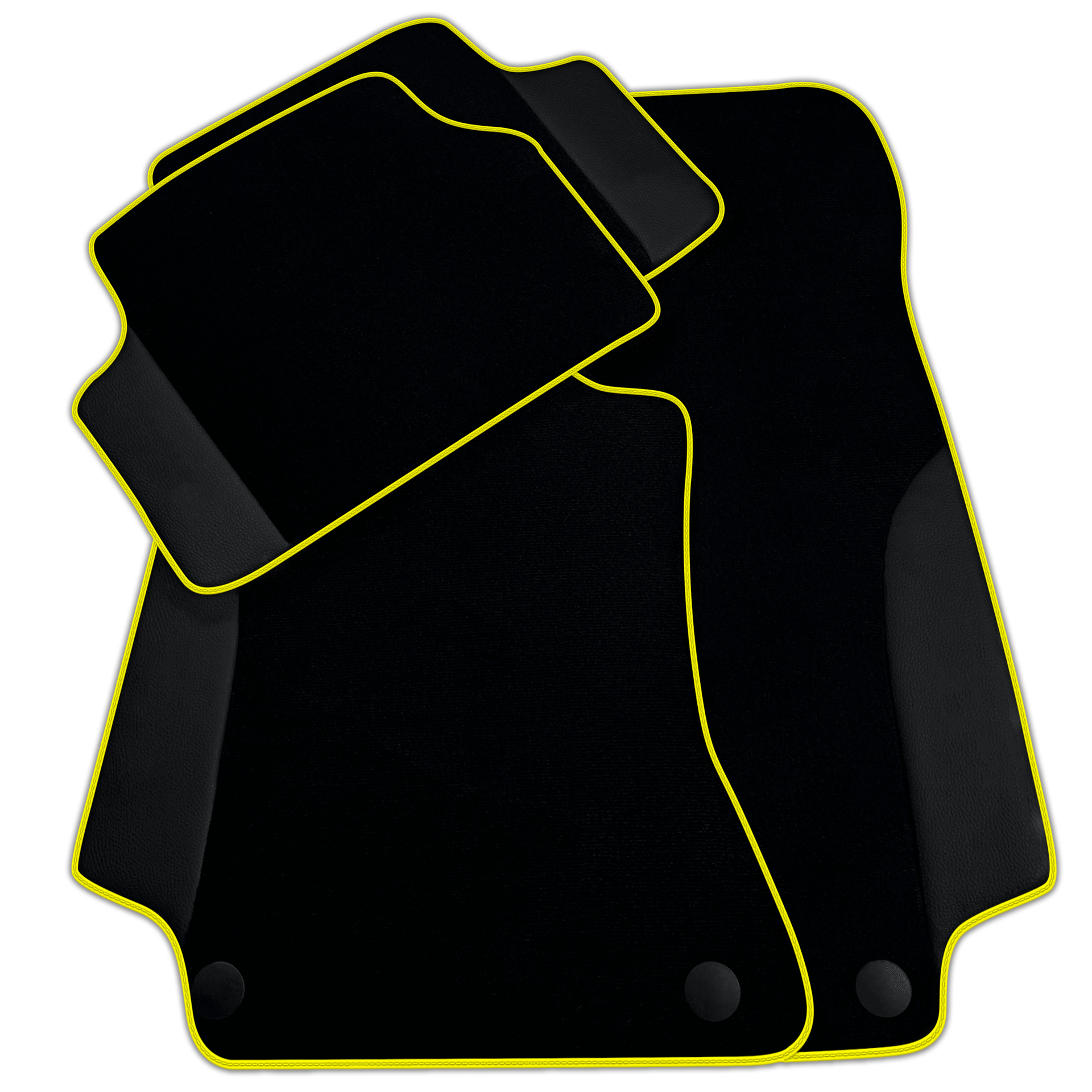 Customizable Black Floor Mats For Mercedes Benz E-Class W210 Sedan (1995-2002)