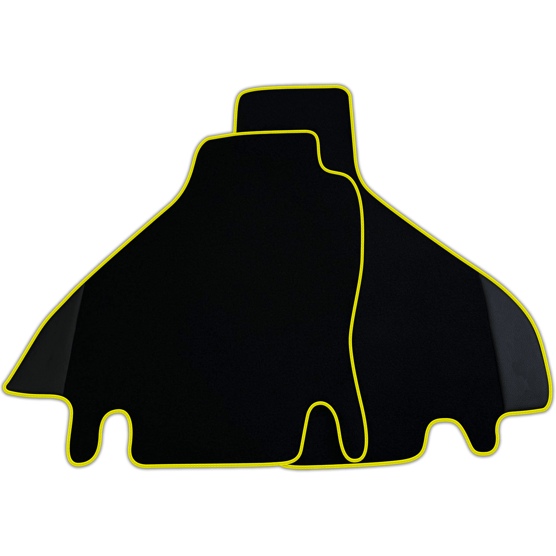 Custom Floor Mats for Ferrari Testarossa (1984–1996) with Leather