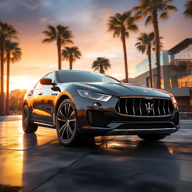 マセラティ レヴァンテ (2017-2023) 用テーラードフロアマット