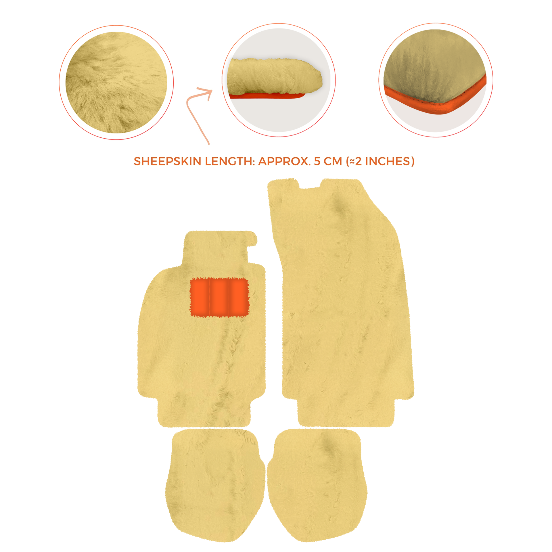 Light Blue Floor Mats for Porsche 964 (1989-1994) with Leather - AutoWin