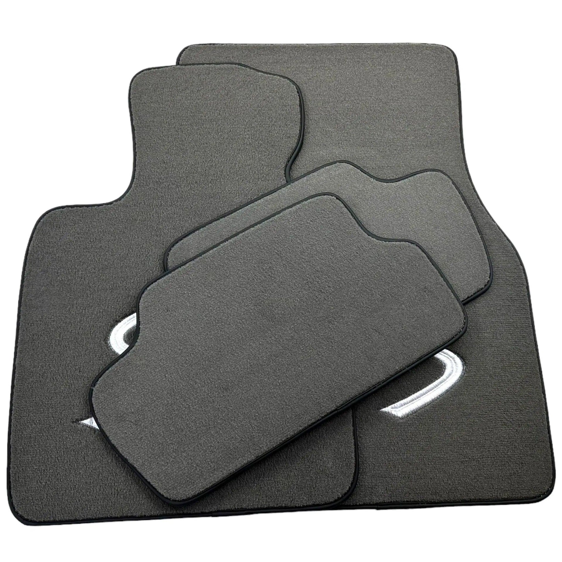 Grey Floor Mats for Mini Cooper / One F55 5-Doors (2015-2023) - AutoWin