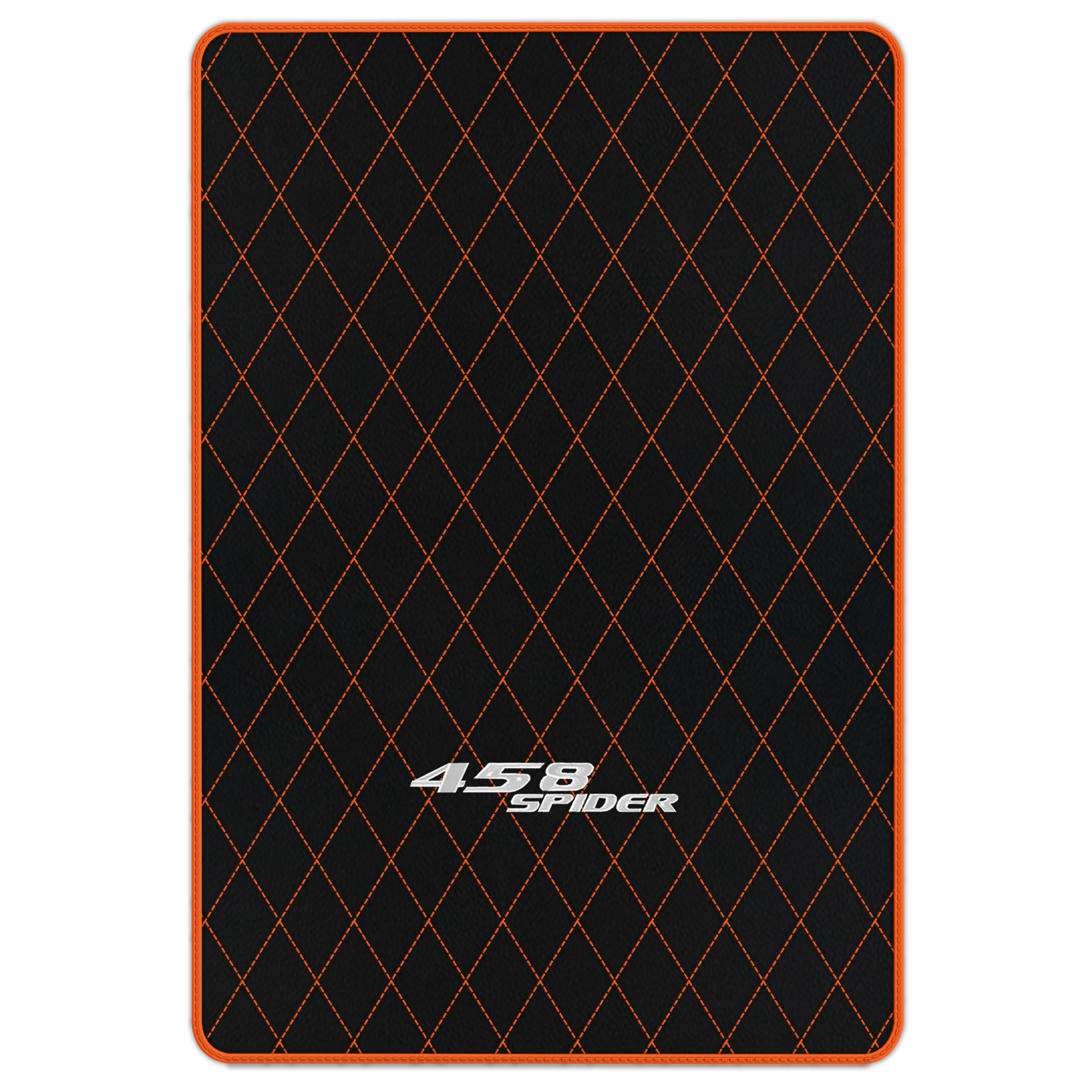 Premium Black Leather Floor Mats for Ferrari 458 Speciale (2012-2015)